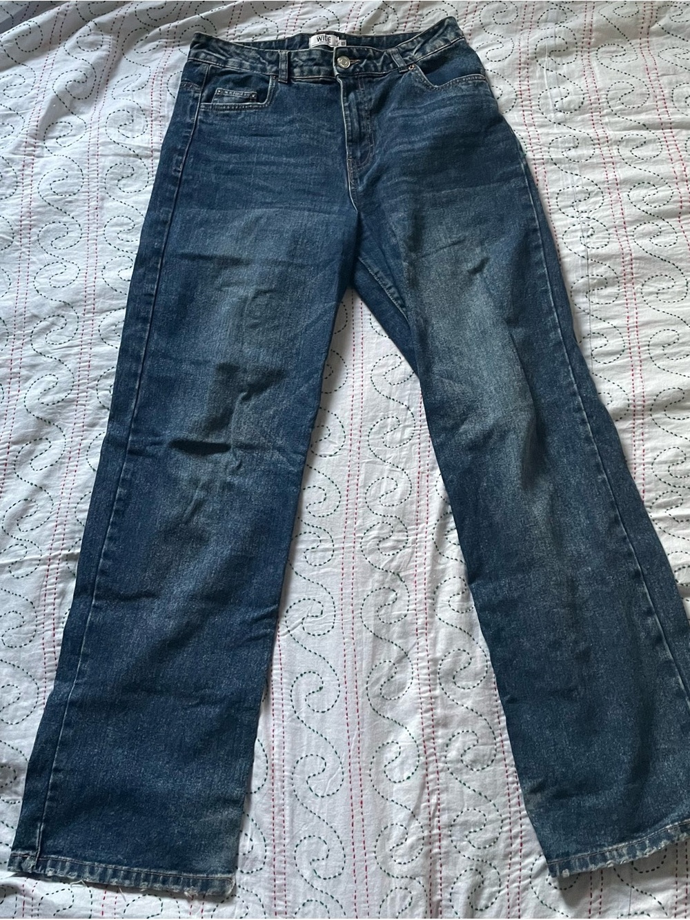 Y2K Urban Planet Baggy Dark Jeans